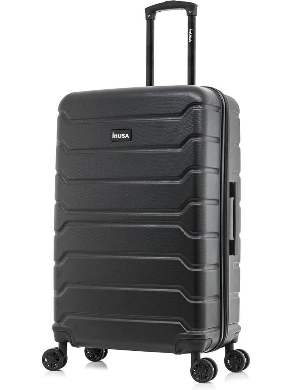 Durable Lightweight 28-Inch Hardside Suitcase with Spinner Wheels & Trolley